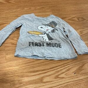 Thanksgiving snoopy long sleeve